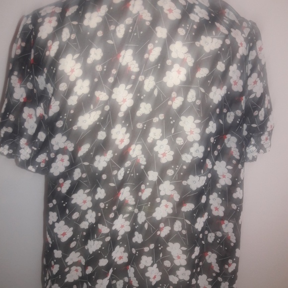 FIRE FLORAL BLOUSE - Picture 3 of 4